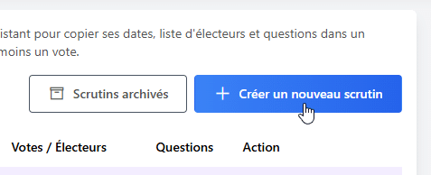 Nomination - 1. Creer